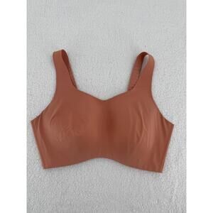 Knix Brown Seamless Wide Straps Sports‎ Bra Womens Bra Size 7 Plus